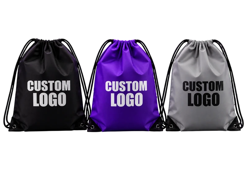 Eco Friendly Nylon Carry Drawstring Bag Featured Image