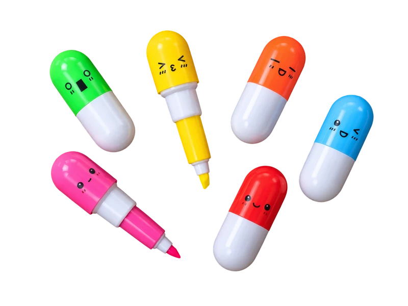Mini Retractable Capsule Pill Pen Featured Image
