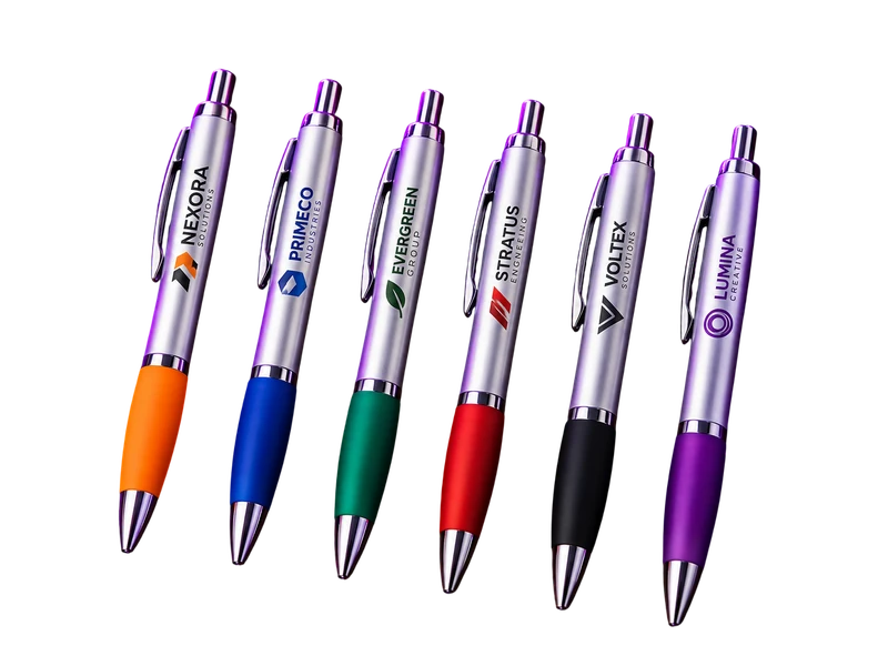 Silver Handle Gourd Ball Point Pen Featured Image