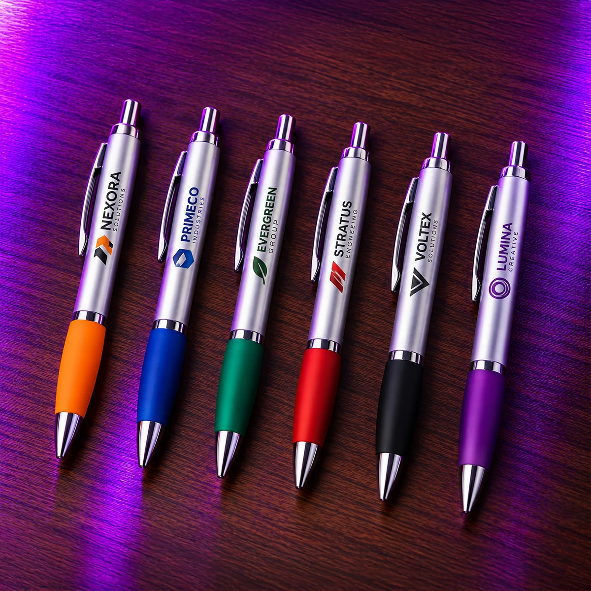 Silver Handle Gourd Ball Point Pen Inner Image